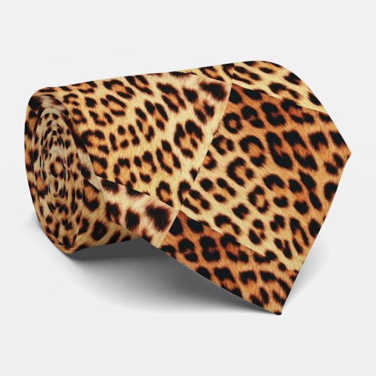 Cravate Leopard (Roulé)