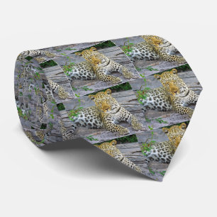 Cravate Leopard