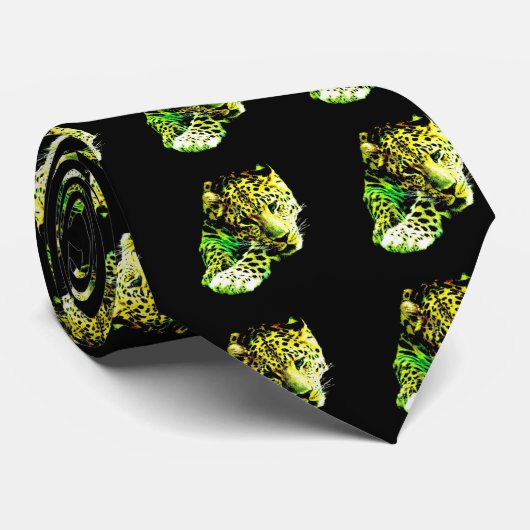 Cravate Leopard (Roulé)