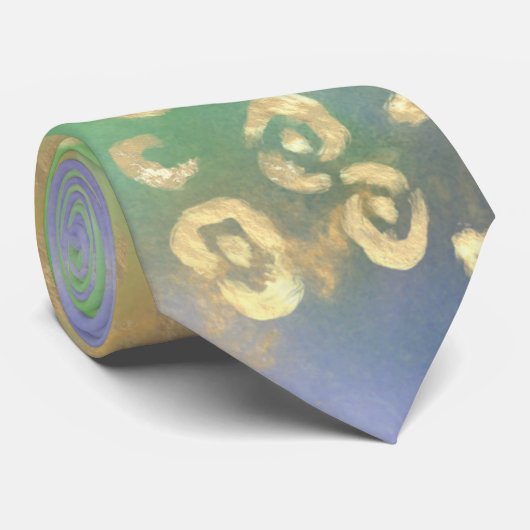 Cravate Leopard Peinture série Design 4 (Roulé)