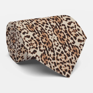 Cravate Leopard Spots Pattern Thunder_Cove