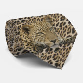 Cravate Léopards et taches (Roulé)
