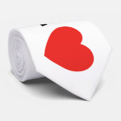 Cravate L'équation d'amour pour les hommes (Roulé)