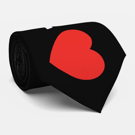 Cravate L'équation d'amour pour les hommes (Roulé)