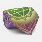Cravate Les 7 Chakras´9 (Roulé)