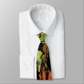Cravate Les Alyscamps, Feuilles d'automne de Vincent van G (Attaché)
