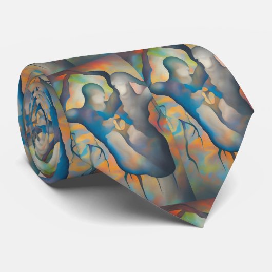 Cravate Les âmes (Roulé)