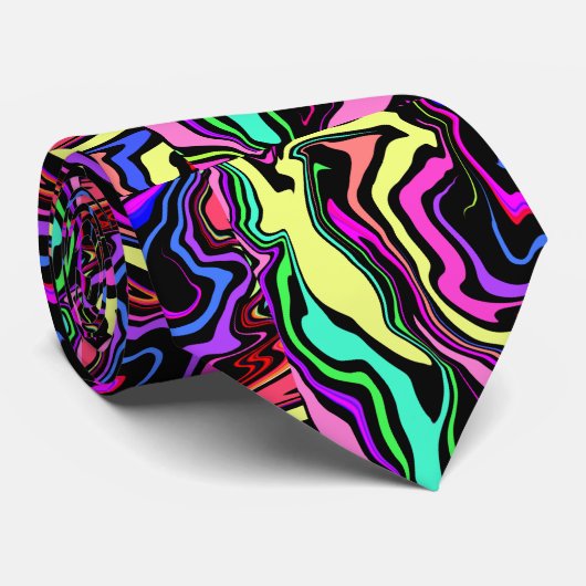 Cravate les années 80 (Roulé)