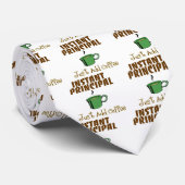 Cravate Les cadeaux de directeur "ajoutent juste le café " (Roulé)