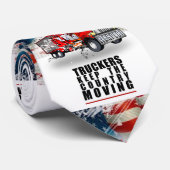 Cravate Les Camionneurs Permettent À Ce Pays De Se Déplace (Roulé)