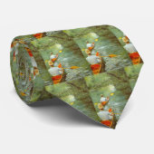 Cravate Les Canoës, Perissoires par Gustave Caillebotte (Roulé)