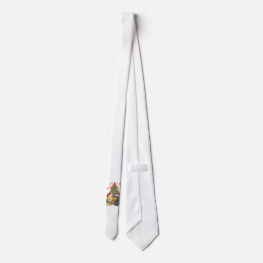 Cravate Les Casques de Santa (Dos)