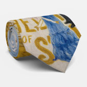 Cravate Les cathédrales de Wall Street par Stettheimer (Roulé)