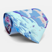 Cravate Les choses sous la mer (Roulé)