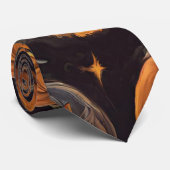 Cravate Les Citrouilles d'Halloween les plus effrayants ja (Roulé)