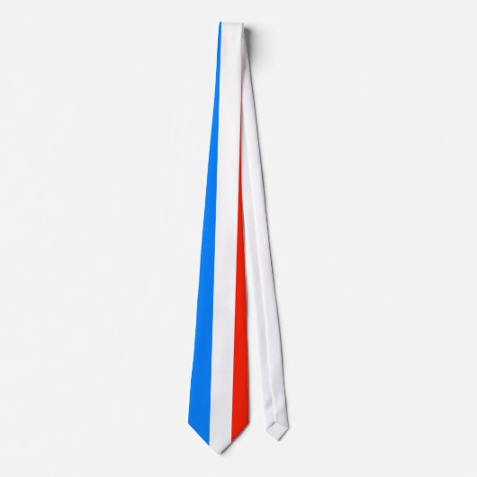 Cravate Les couleurs patriotiques (Devant)