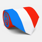 Cravate Les couleurs patriotiques (Roulé)