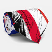 Cravate Les Etats-Unis diminuent et statue de la liberté (Roulé)