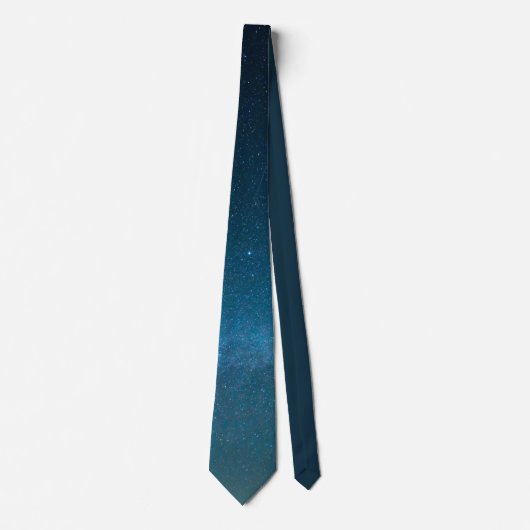 Cravate Les étoiles de nuit (Devant)
