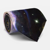 Cravate Les étoiles et la nébuleuse (Roulé)