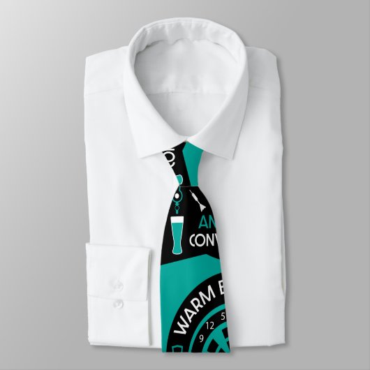 Cravate Les fléchettes de pub classiques (Attaché)