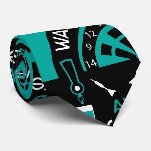 Cravate Les fléchettes de pub classiques (Roulé)