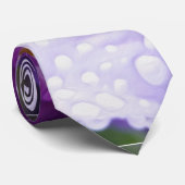 Cravate Les gouttes de pluie sur Iris (Roulé)