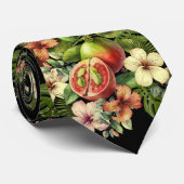 Cravate Les guavas de grand-mère Manuela (Roulé)