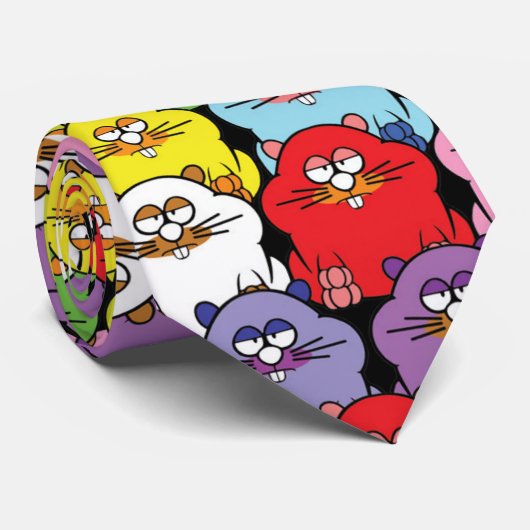 Cravate les hamsters de Cute (Roulé)