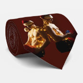 Cravate Les hommes torse nu de SlipperyJoe, Noël (Roulé)