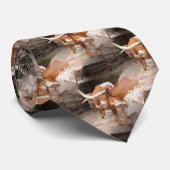 Cravate Les Longhorns du vacher (Roulé)