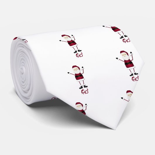 Cravate Les maths de Père Noël (Roulé)