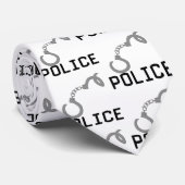 Cravate Les menottes de police (Roulé)