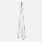 Cravate les miracles de pourpre et de chaux sont nuage (Dos)