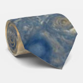 Cravate Les nuages de tourbillonnement de Jupiter (Roulé)