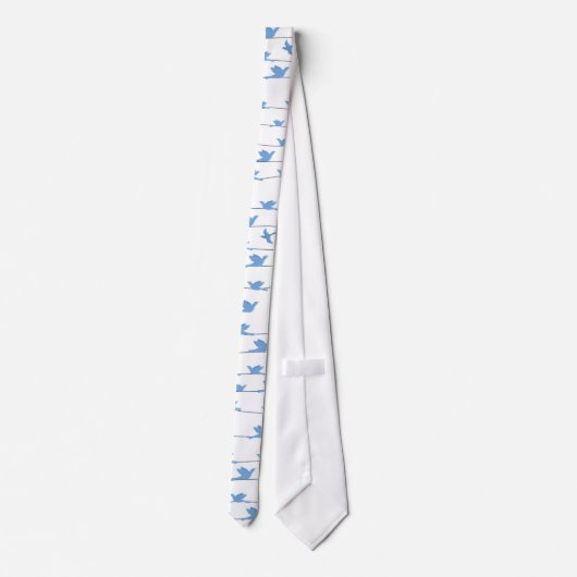 Cravate Les oiseaux (Dos)