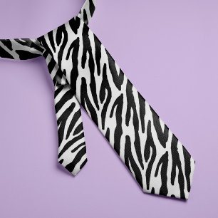Cravate Les Patterns de Zebra Stripe
