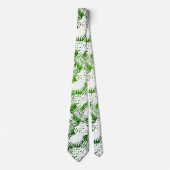 CRAVATE LES PATTERS VERTS DE LA SEAMLESS (Devant)
