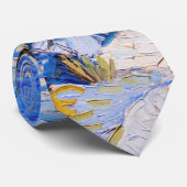 Cravate Les peupliers de Saint-Rémy, Van Gogh (Roulé)