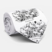 Cravate Les Pigeons Tumbler à courte vue (Roulé)