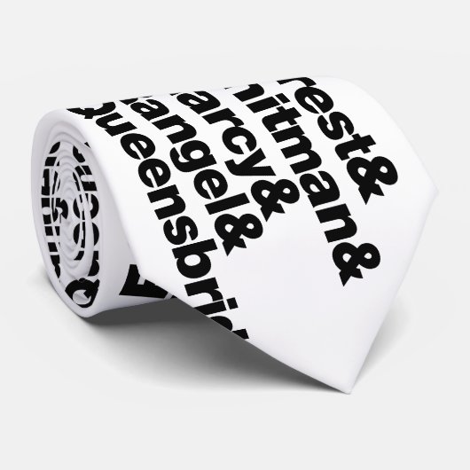 Cravate Les projets (Roulé)