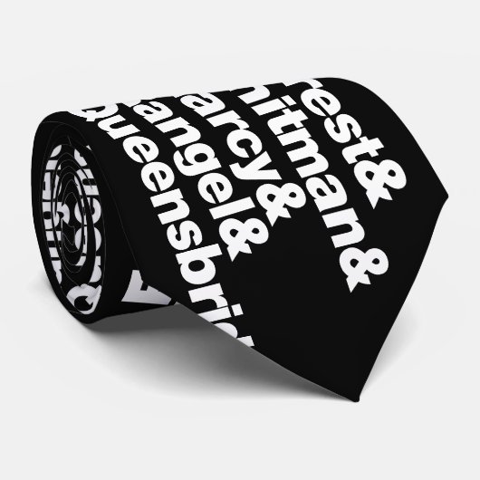 Cravate Les projets (Roulé)