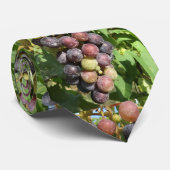 Cravate Les raisins sur la vigne (Roulé)