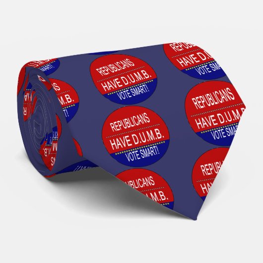 Cravate Les Républicains Ont Un Mémorandum D.U.M.B. (Roulé)
