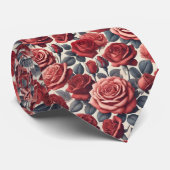 Cravate Les roses sont rouges (Roulé)
