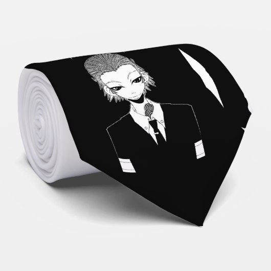 Cravate Les Yakuza attachent (Roulé)