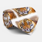 Cravate Les yeux qui voient_ (Roulé)