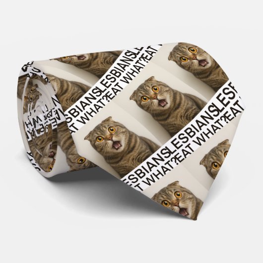 Cravate Lesbians Eat What Funny (Roulé)