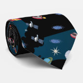 Cravate l'espace, (Roulé)