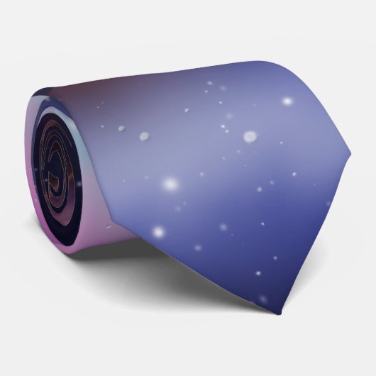 Cravate L'espace de Sci fi (Roulé)